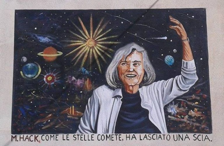 Affresco Margherita Hack roccapalumba